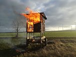 Brandstiftung (Foto: FFW Greu&szlig;en)