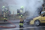 Auto auf dem Darrweg ausgebrannt (Foto: S. Dietzel)