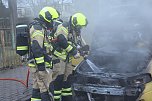 Auto auf dem Darrweg ausgebrannt (Foto: S. Dietzel)