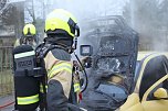 Auto auf dem Darrweg ausgebrannt (Foto: S. Dietzel)