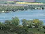 Wandern am Stausee Kelbra (Foto: Familie Friedling)