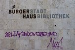 Schmierereien an st&auml;dtischen Fassaden (Foto: Stadtverwaltung Nordhausen)