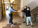 Masken aus Obermehler (Foto: K. Vogler)