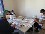 Masken aus Obermehler (Foto: K. Vogler)
