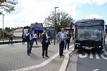 Elektroverkehr im S&uuml;dharz - der Landkreis erprobt zur Zeit einen neuen E-Bus (Foto: agl)