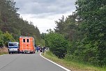 Motorradunfall am Kyffhäuser (Foto: Silvio Dietzel) Motorradunfall am Kyffhäuser (Foto: Silvio Dietzel)