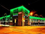 Das n&auml;chtliche Nordhausen (Foto: Peter Blei)