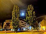 Das n&auml;chtliche Nordhausen (Foto: Peter Blei)