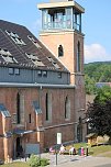 Musik erklang vom Turm (Foto: Karl-Heinz Herrmann)