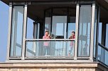 Musik erklang vom Turm (Foto: Karl-Heinz Herrmann)