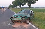 Schwerer Verkehrsunfall (Foto: Silvio Dietzel)