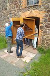Abgebaut, transportiert und aufgebaut (Foto: privat)