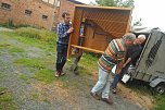 Abgebaut, transportiert und aufgebaut (Foto: privat)
