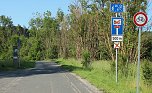 Für Radfahrer und Fußgänger Umleitung über den Possen (Foto: Karl-Heinz Herrmann) Für Radfahrer und Fußgänger Umleitung über den Possen (Foto: Karl-Heinz Herrmann)