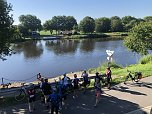 Endlich wieder auf Reisen - Nordh&auml;user auf Radtour durchs Emsland (Foto: Jens Zombik)