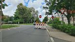 Aus Richtung Riemannstra&szlig;e darf nicht in die Kreuzung eingefahren werden (Foto: nnz)
