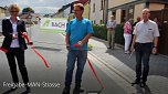 Aufatmen in Jecha, der Verkehr rollt wieder (Foto: Karl-Heinz Herrmann)