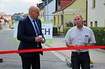 Aufatmen in Jecha, der Verkehr rollt wieder (Foto: Karl-Heinz Herrmann)