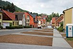 Aufatmen in Jecha, der Verkehr rollt wieder (Foto: Karl-Heinz Herrmann)