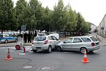 Am Taschenberg krachte es heute morgen (Foto: S. Tetzel)