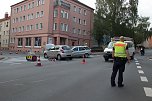 Am Taschenberg krachte es heute morgen (Foto: S. Tetzel)