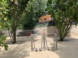 Bewegung-Parcour^am Lesserplatz (Foto: oas)