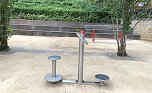 Bewegung-Parcour^am Lesserplatz (Foto: oas)