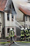 Wohnhausbrand in Buhla (Foto: Silvio Dietzel)