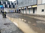 Viel Regen in kurzer Zeit: Feuerwehr im Einsatz (Foto: Silvio Dietzel)
