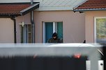 Polizeieinsatz in Kleinkeula (Foto: S.Dietzel)