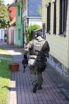 Polizeieinsatz in Kleinkeula (Foto: S.Dietzel)