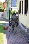 Polizeieinsatz in Kleinkeula (Foto: S.Dietzel)