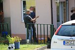 Polizeieinsatz in Kleinkeula (Foto: S.Dietzel)