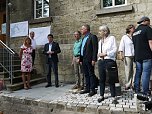 &Uuml;bergabe Zuwendungsbescheid auf dem Kerbschen Berg (Foto: Ilka K&uuml;hn)
