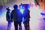 Großfeuer am Nordhäuser Grimmel (Foto: S. Dietzel) Großfeuer am Nordhäuser Grimmel (Foto: S. Dietzel)