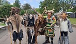 Fabelwesen vom Kyffh&auml;user in Erfurt (Foto: Matthias Borchardt)