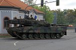 Panzer verlegt - Stau auf Autobahn (Foto: Silvio Dietzel) Panzer verlegt - Stau auf Autobahn (Foto: Silvio Dietzel)