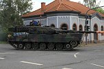 Panzer verlegt - Stau auf Autobahn (Foto: Silvio Dietzel) Panzer verlegt - Stau auf Autobahn (Foto: Silvio Dietzel)