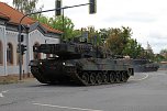 Panzer verlegt - Stau auf Autobahn (Foto: Silvio Dietzel) Panzer verlegt - Stau auf Autobahn (Foto: Silvio Dietzel)