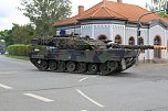 Panzer verlegt - Stau auf Autobahn (Foto: Silvio Dietzel) Panzer verlegt - Stau auf Autobahn (Foto: Silvio Dietzel)