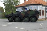 Panzer verlegt - Stau auf Autobahn (Foto: Silvio Dietzel) Panzer verlegt - Stau auf Autobahn (Foto: Silvio Dietzel)