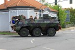 Panzer verlegt - Stau auf Autobahn (Foto: Silvio Dietzel) Panzer verlegt - Stau auf Autobahn (Foto: Silvio Dietzel)