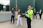 Besuch der Staatssekret&auml;rin in Bielen (Foto: oas)
