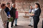 Einmillionster Besucher am st&uuml;rmischen Kyffh&auml;user-Denkmal (Foto: Karl-Heinz Herrmann)
