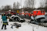 Unfall bei G&ouml;ttingen (Foto: Stefan Rampfel)