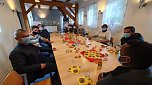 "Zusammen leben, zusammen wachsen" (Foto: Katharina Weizel)
