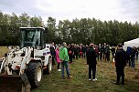 Beim Spatenstich zum Radweg Ellrich-Walkenried (Foto: J.Piper)