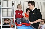Spa&szlig; am Turnen (Foto: Christoph Keil)