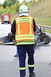Unfall bei Sondershausen (Foto: S. Dietzel)