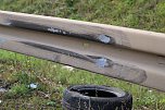 Unfall bei Sondershausen (Foto: S. Dietzel)